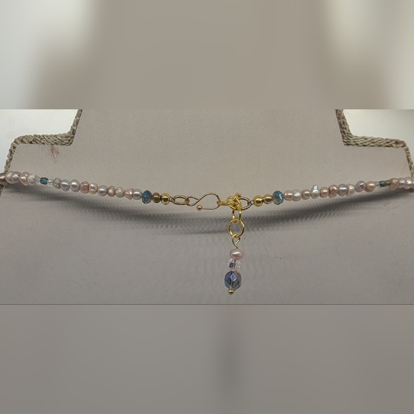 NWOT Vintage Rose Fresh Water Pearl Necklace - Picture 5 of 14